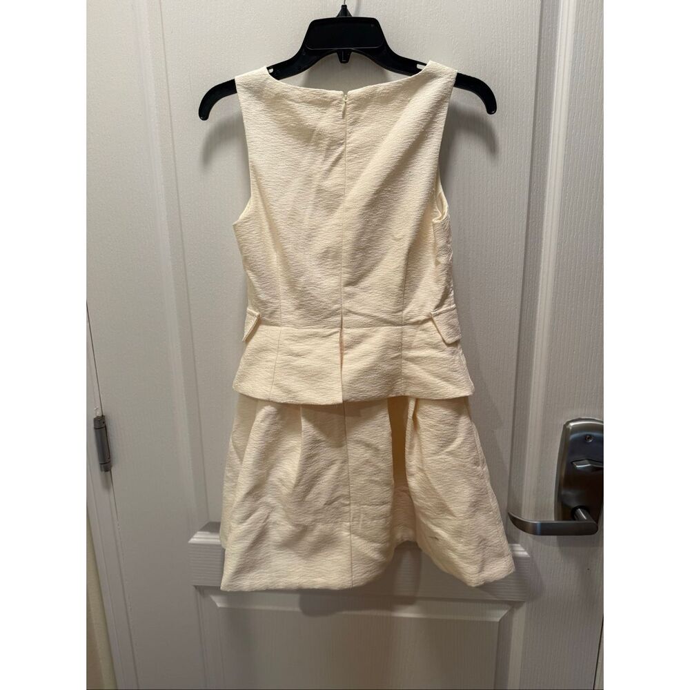 Line & Dot Greta Halter Maxi Dress in cream size S NWT $173 - Picture 6 of 7